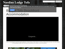 Tablet Screenshot of nordinslodgetofo.com